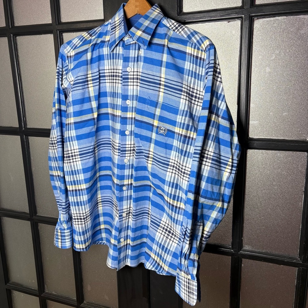 Cinch Men’s Plaid Button up | Y2K ranch wear | EUC